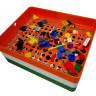 Сортировщик для кубиков и деталей Lego (4 секции) 226х182 -S4-226-182