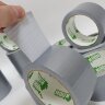Клейкая лента ​армированная сантехническая универсальная влагостойкая ТПЛ (duct tape) серый (серебристый) 48мм*25м/36шт