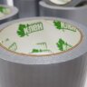 Клейкая лента ​армированная сантехническая универсальная влагостойкая ТПЛ (duct tape) серый (серебристый) 48мм*25м/36шт