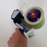 Диспенсер-пистолет для клейкой ленты, скотча 72-75мм К-520