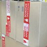 Клейкая лента упаковочная с логотипом "ОСТОРОЖНО ХРУПКОЕ" на белом фоне 48мм* 50м. Клейкая лента упаковочная с логотипом "ОСТОРОЖНО ХРУПКОЕ" на белом фоне 48мм* 50м.