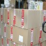 Клейкая лента упаковочная с логотипом "ОСТОРОЖНО ХРУПКОЕ" на белом фоне 48мм* 50м. Клейкая лента упаковочная с логотипом "ОСТОРОЖНО ХРУПКОЕ" на белом фоне 48мм* 50м.