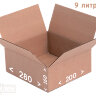 Коробка картонная, размер 280х200х160